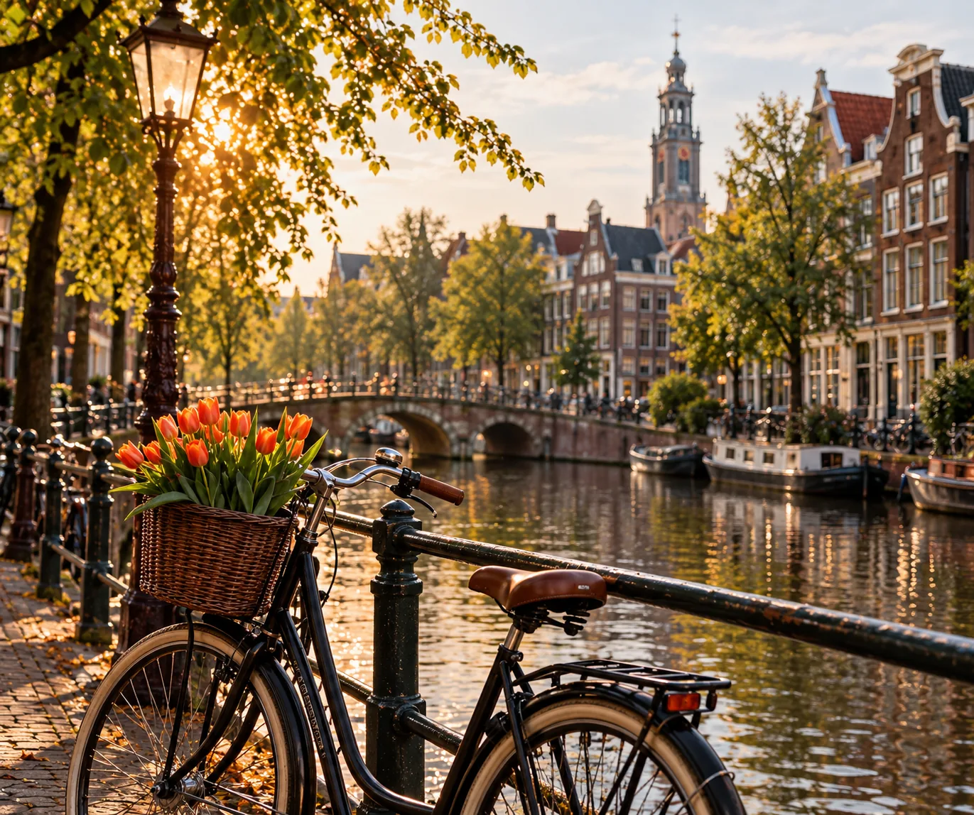 Amsterdam canal representing digital business in the Netherlands